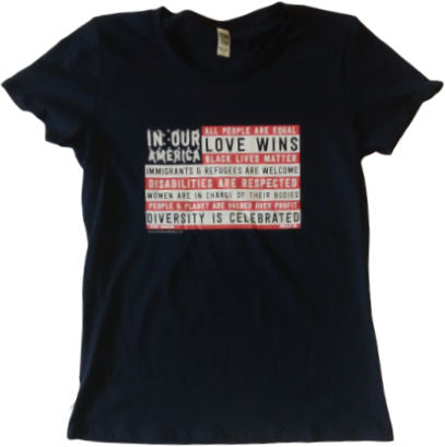 T-Shirt - In Our America - Fitted