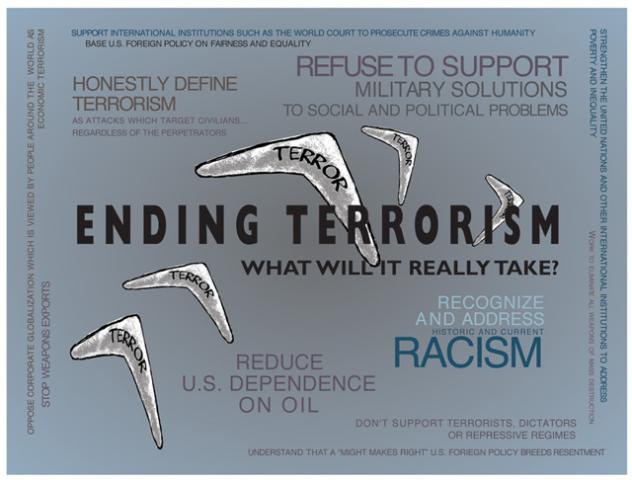 Postcard - Ending Terrorism