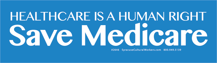 Sticker - Save Medicare