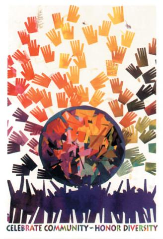 Postcard - Celebrate Community-Honor Diversity