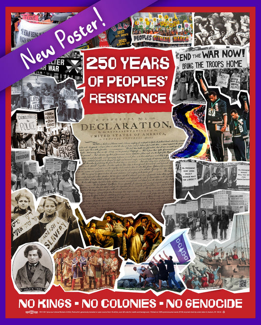 New Poster – 250 Years of Peoples' Resistance