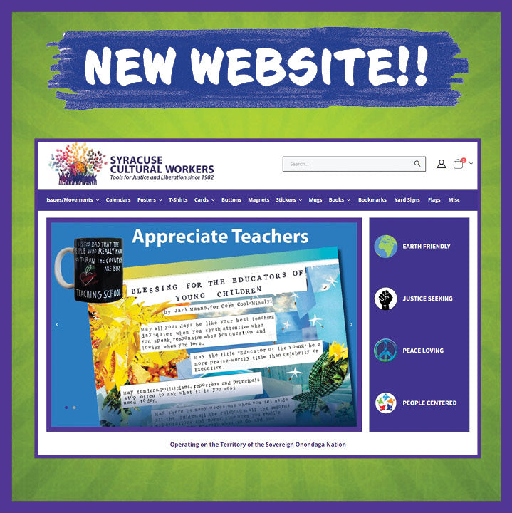New Website Launched! Syracuse Cultural Workers