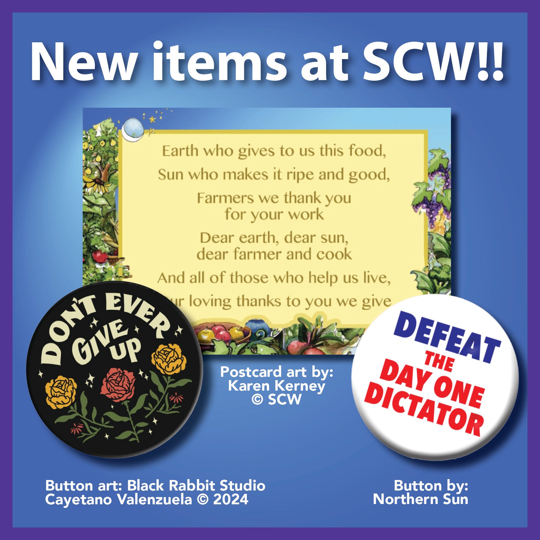 Check Out Our New Products! Syracuse Cultural Workers