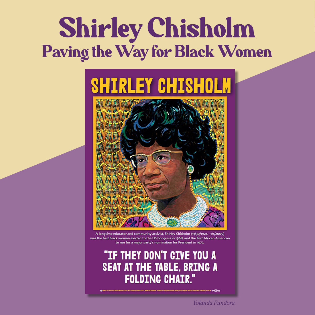 Shirley Chisholm – Paving the Way for Black Women