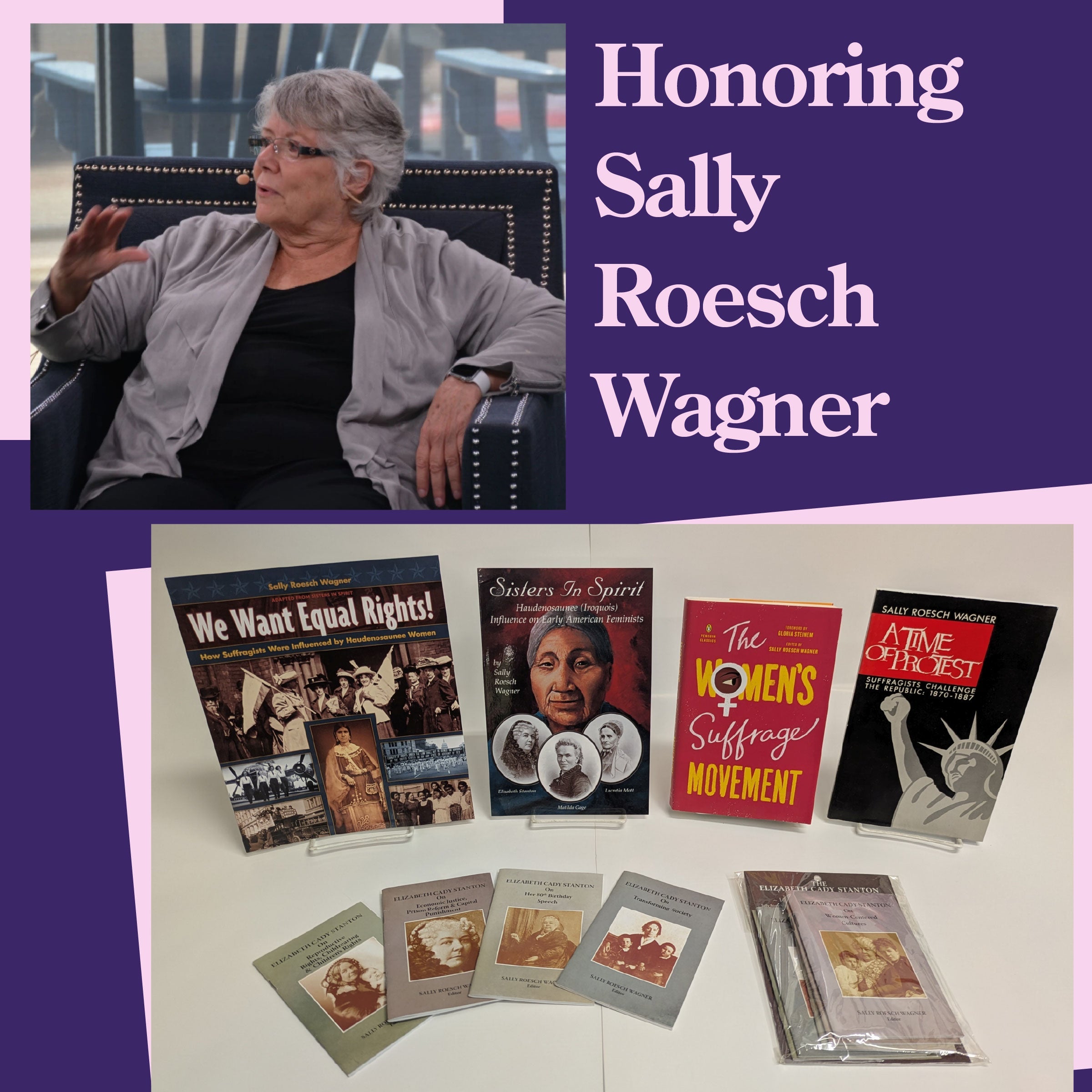 Honoring Sally Roesch Wagner Syracuse Cultural Workers