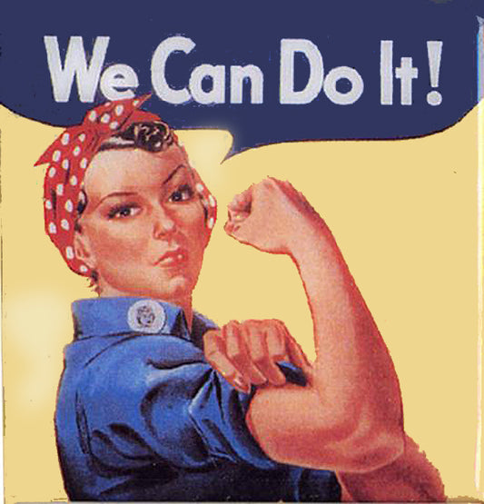 Button - Rosie The Riveter