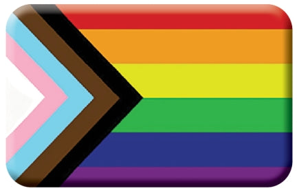 Button - Progress Pride Flag