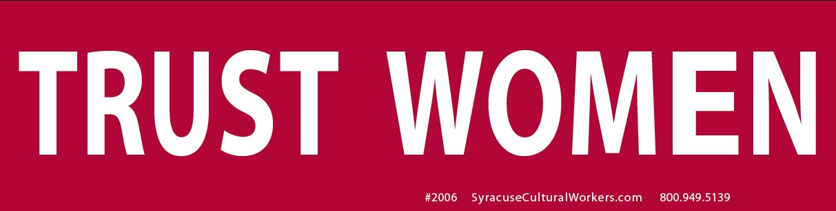 Sticker - Trust Women