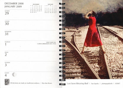 2009 Women Artists Datebook - Dates align with 2026