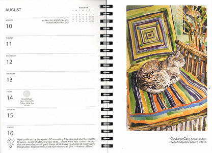 2015 Women Artists Datebook - Dates align with 2026