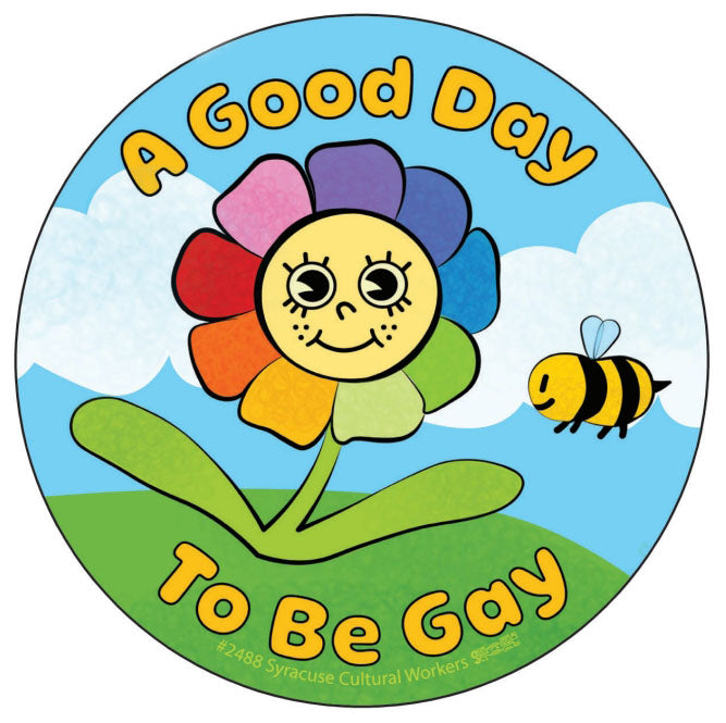 Small Sticker - A Good Day to be Gay