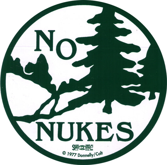 Sticker - No Nukes