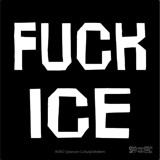 Sticker - Fuck ICE