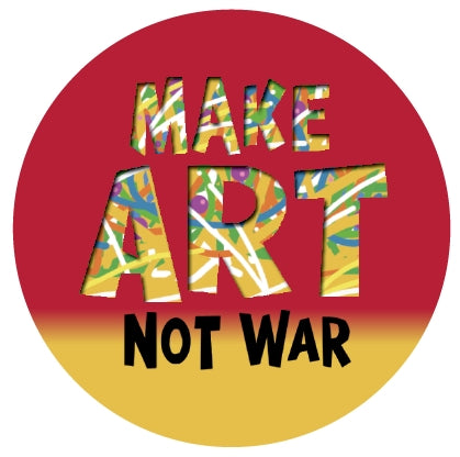 Small Sticker - Make Art Not War