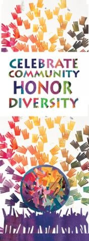 Bookmark - Celebrate Community - Honor Diversity
