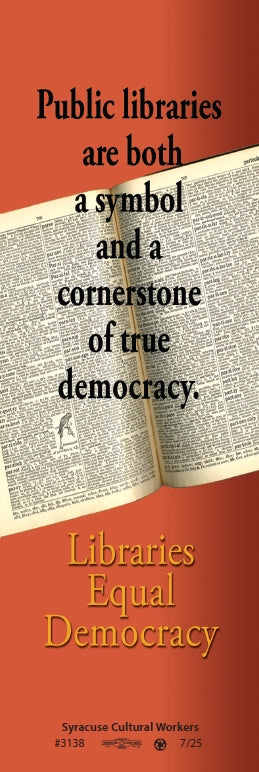 Bookmark - Libraries Equal Democracy