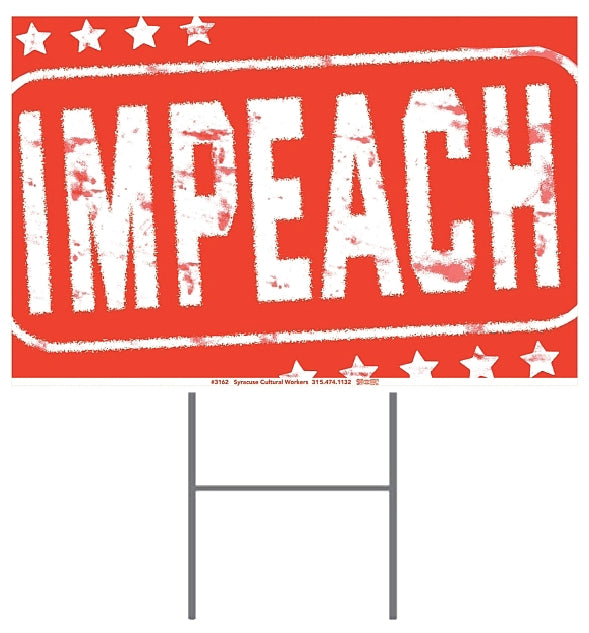 Yard Sign - Impeach