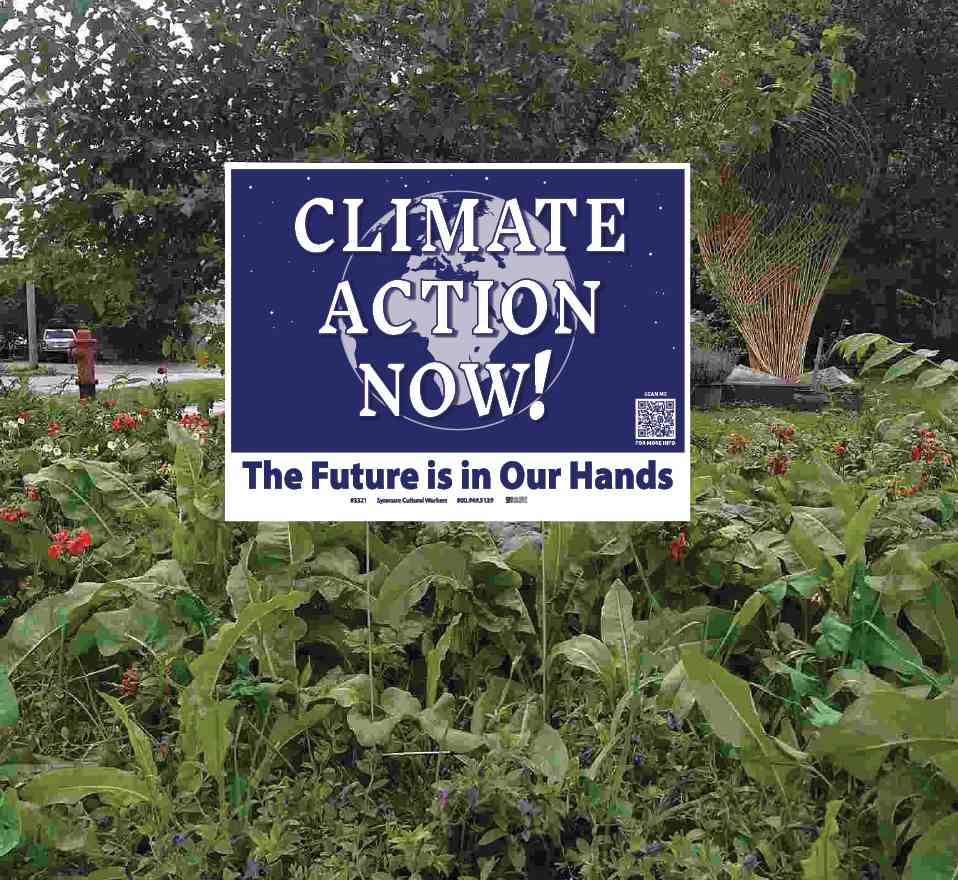 Yard Sign - Climate Action Now
