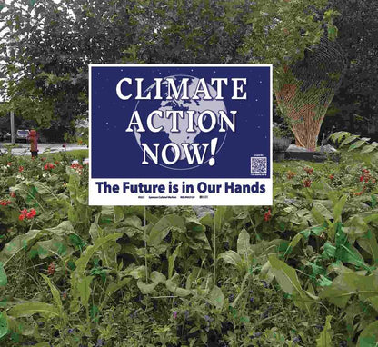 Yard Sign - Climate Action Now