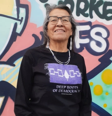Long Sleeve T-Shirt - Deep Roots of Democracy