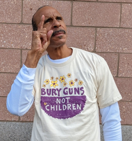 T-Shirt - Bury Guns Not Children