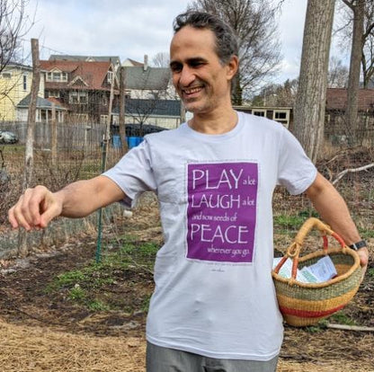 T-Shirt - Play Alot, Laugh Alot - Unisex