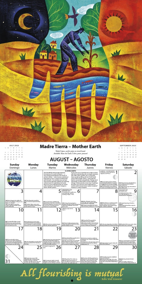 2025 Peace Calendar