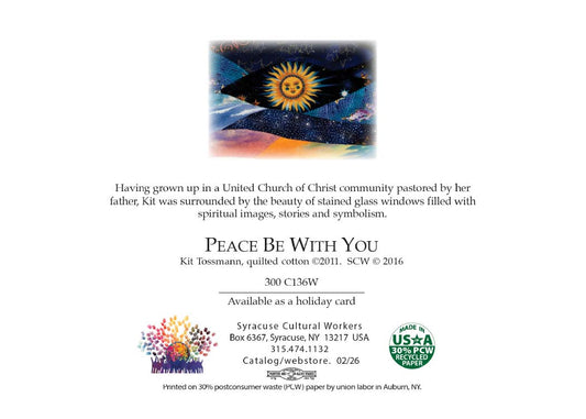 Notecard - Peace Be With You