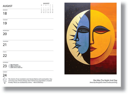 2025 Women Artists Datebook
