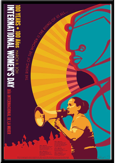 Poster - International Women's Day 100th Anniversary