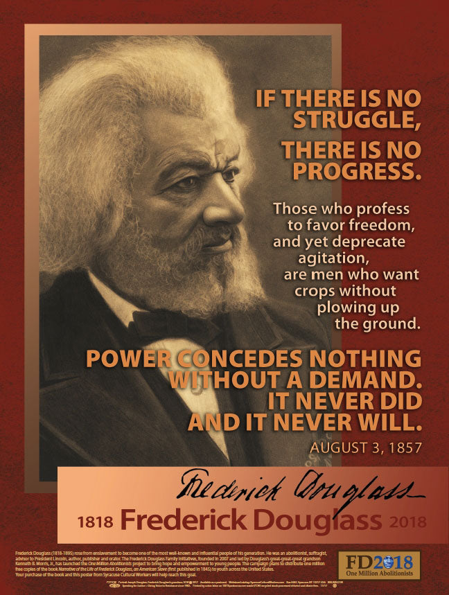Poster - Frederick Douglass 1818-2018