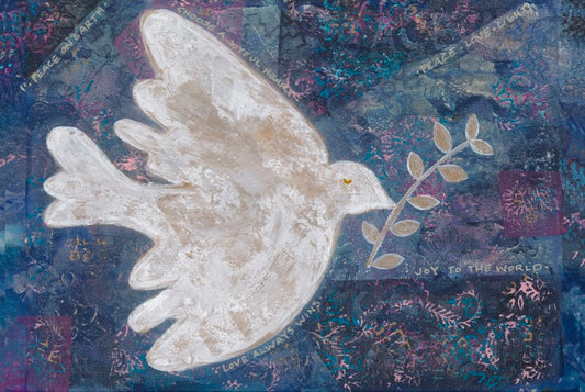 Holiday Card - Peace, Love, Light