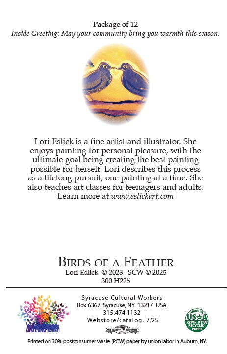 Holiday Card - Birds of a Feather