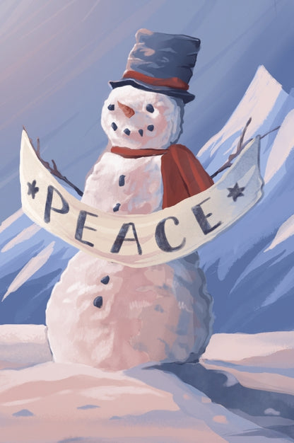 Holiday Card - Peace on Earth