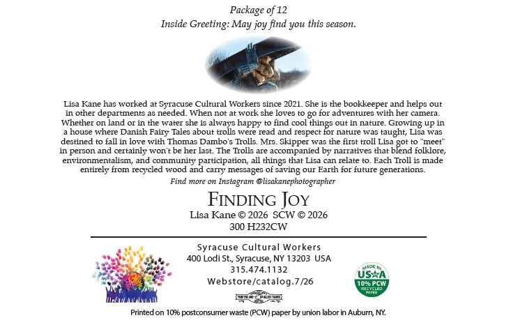 Holiday Card - Finding Joy