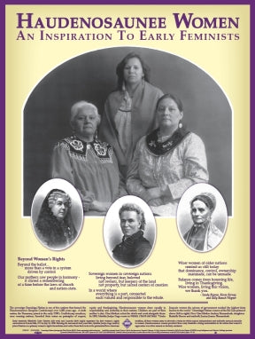 Poster - Haudenosaunee Women