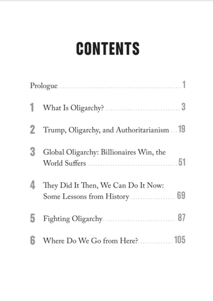 Book - Fight Oligarchy by Senator Bernie Sanders