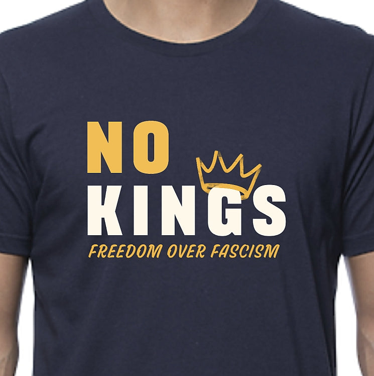 T-shirt - No Kings - Unisex organic cotton – Syracuse Cultural Workers
