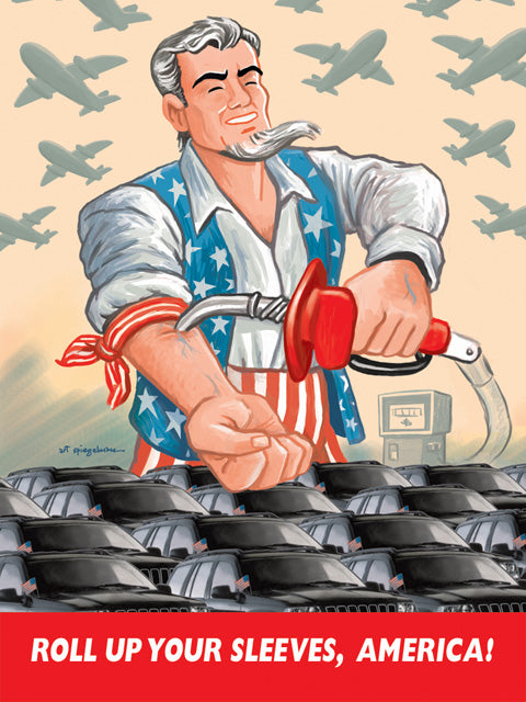 Poster - Roll Up Your Sleeves America!