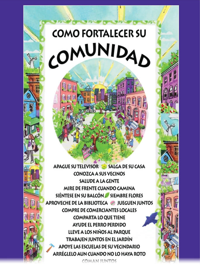 Poster - Como Fortalecer Su Comunidad