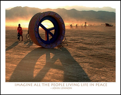 Poster - Imagine Peace