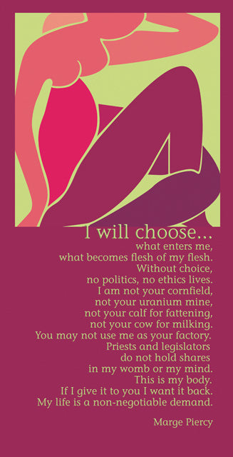 Poster - I Will Choose
