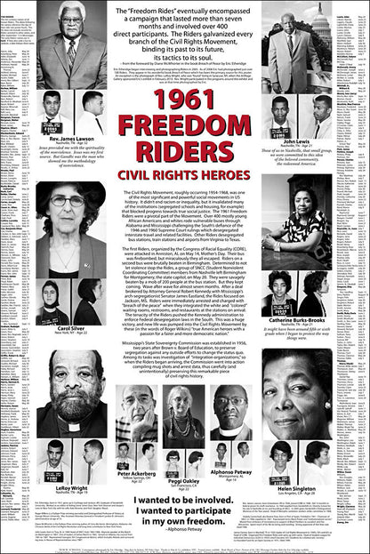 Poster - 1961 Freedom Riders