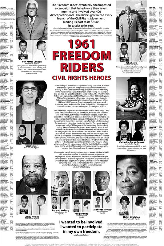 Poster - 1961 Freedom Riders