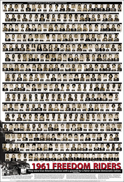 Poster - 1961 Freedom Riders