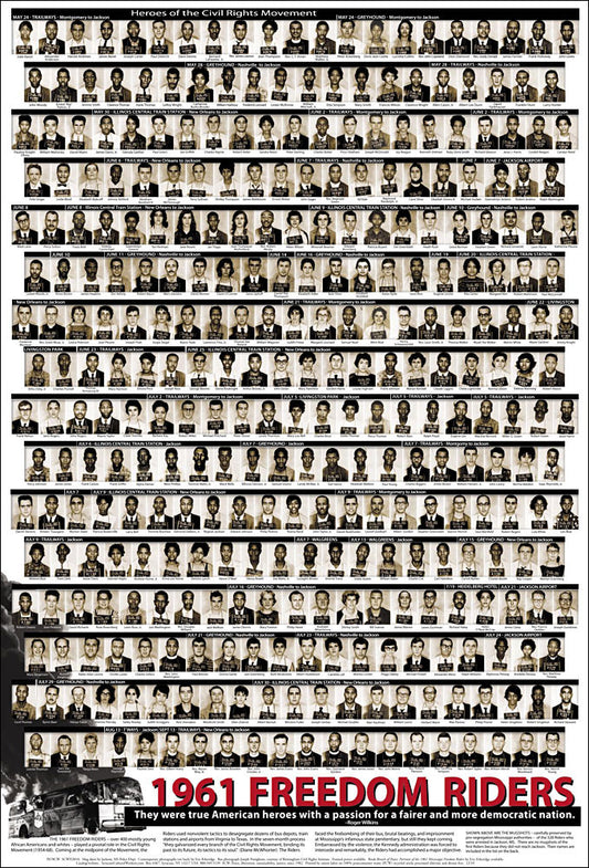 Poster - 1961 Freedom Riders