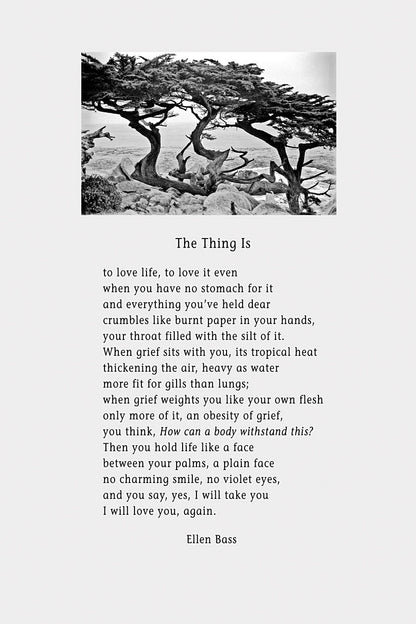 Poster - The Thing Is