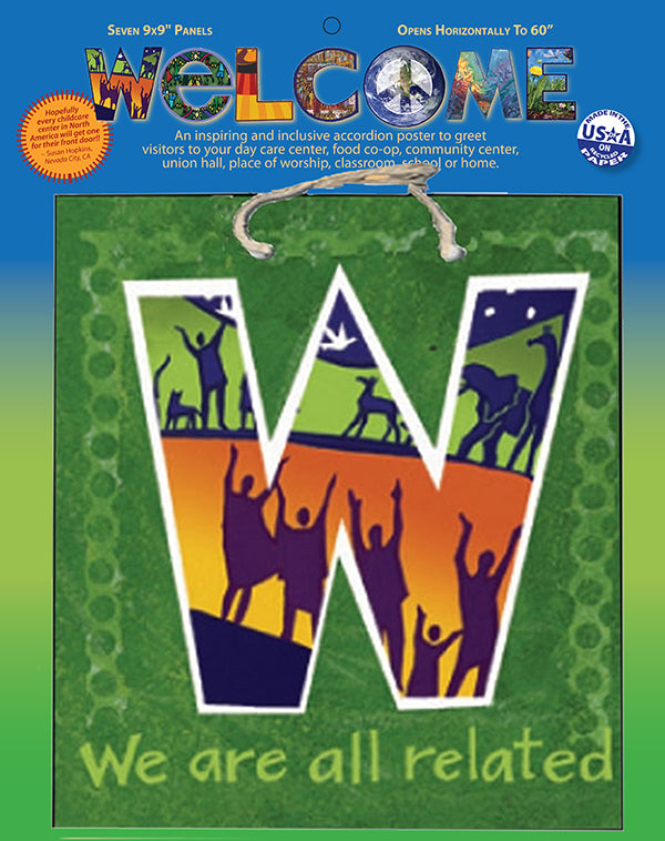 Accordion Poster - Welcome - Large Horizontal