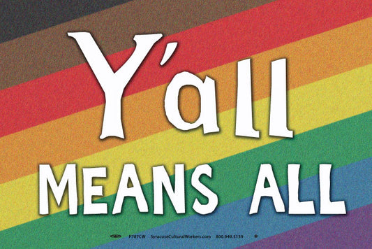 Poster - Y'all Means All