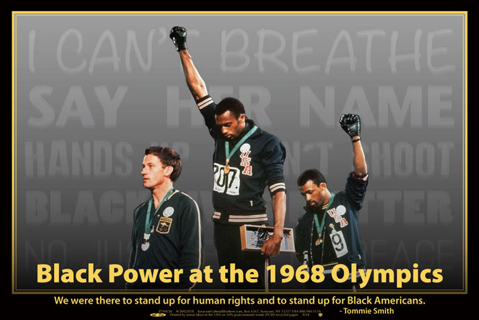 Poster - Black Power at the 1968 Olympics